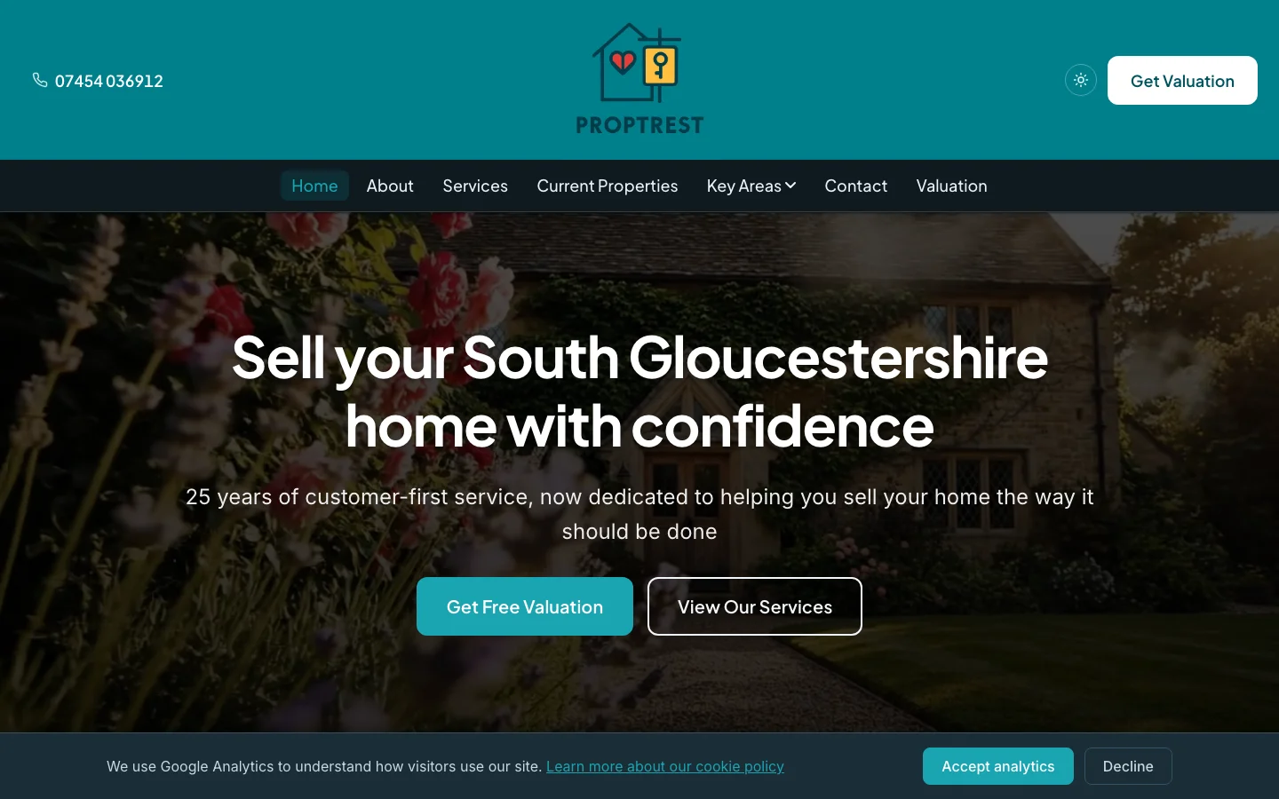 Proptrest website