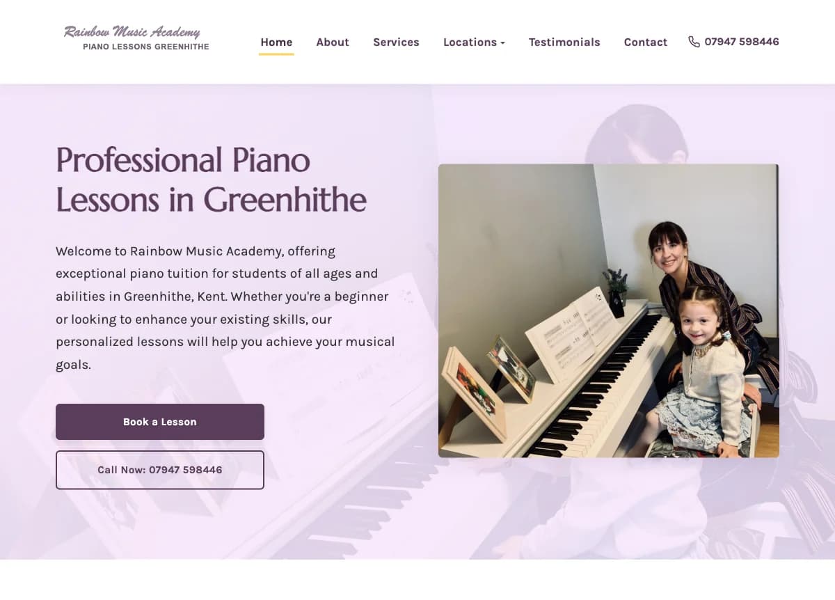 Rainbow Music website